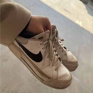 Nike Classic White and Black Sneakers
